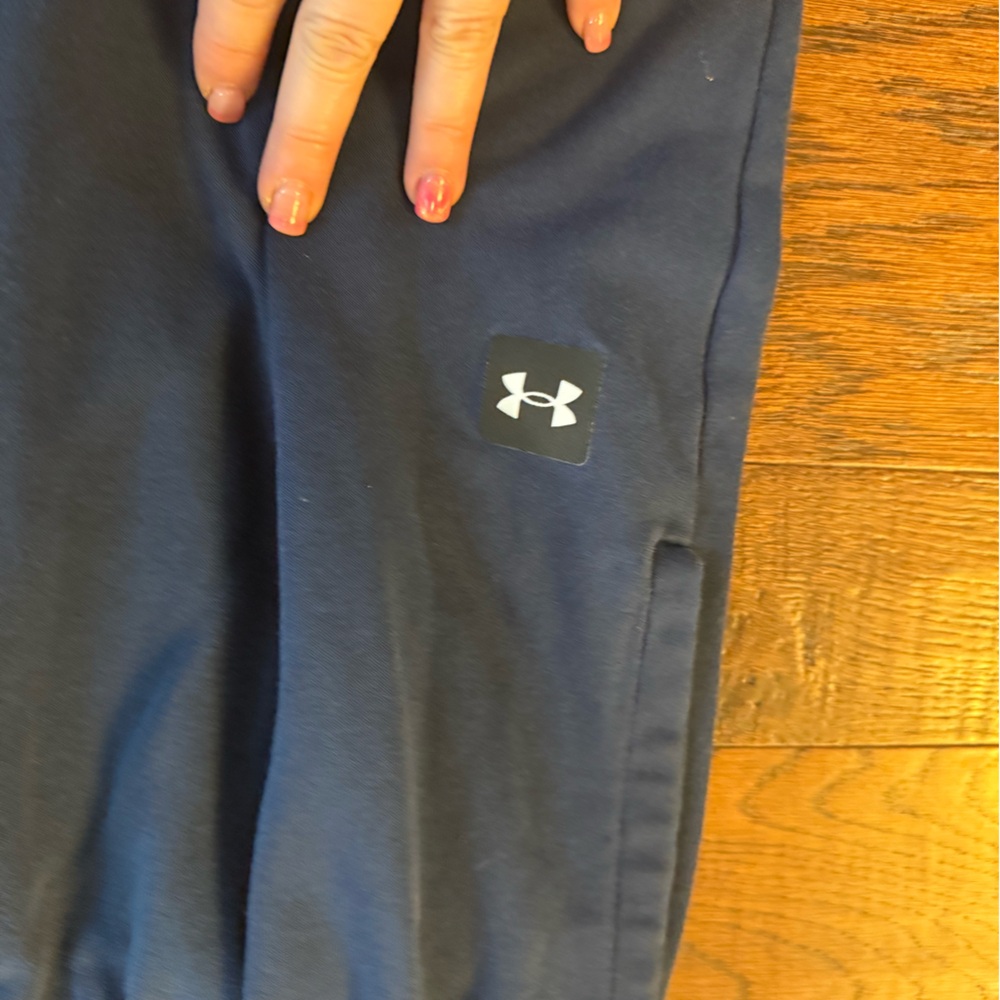Under Armour men’s navy Joggers size XL TG in good shape. - Picture 3 of 11